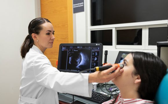 Examen ocular por ultrasonido